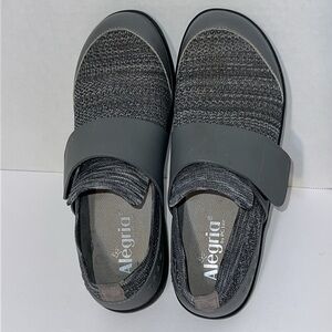 Algeria Women’s Dasher Charcoal Shoe Comfort Work Size 9